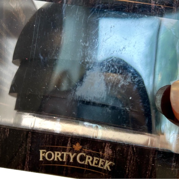 Forty Creek Whisky Ice Molds Dome Ball Bar Mixology Old Pal Drink Black White - Picture 9 of 9